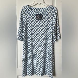 SAILOR SAILOR YACHT CLUB SHIFT DRESS